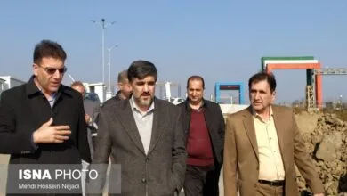 بازدید رئیس سازمان راهداری از بزرگراه بین المللی در حال احداث آستارا – آستارا